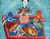 Day of the Dead Market Lady