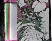 Handmade BLANK JOURNAL with Handmade Marbled Paper - ShariArts