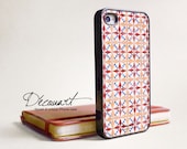 iPhone 5 case, iPhone 4 case, iPhone 4s case, case for iPhone 4, tile pattern B049