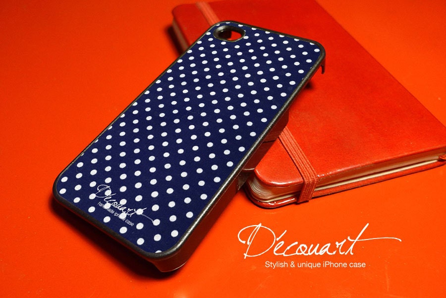 iPhone 5 case, iPhone 4 case, iPhone 4s case, case for iPhone 4, polka dots B035