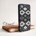 iPhone 5 case, Navajo iPhone 4 case, iPhone 4s case, case for iPhone 4, black navajo pattern B137