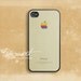 iPhone 5 case, iPhone 4 case, iPhone 4s case, case for iPhone 4, Mac classic with rainbow apple logo B254