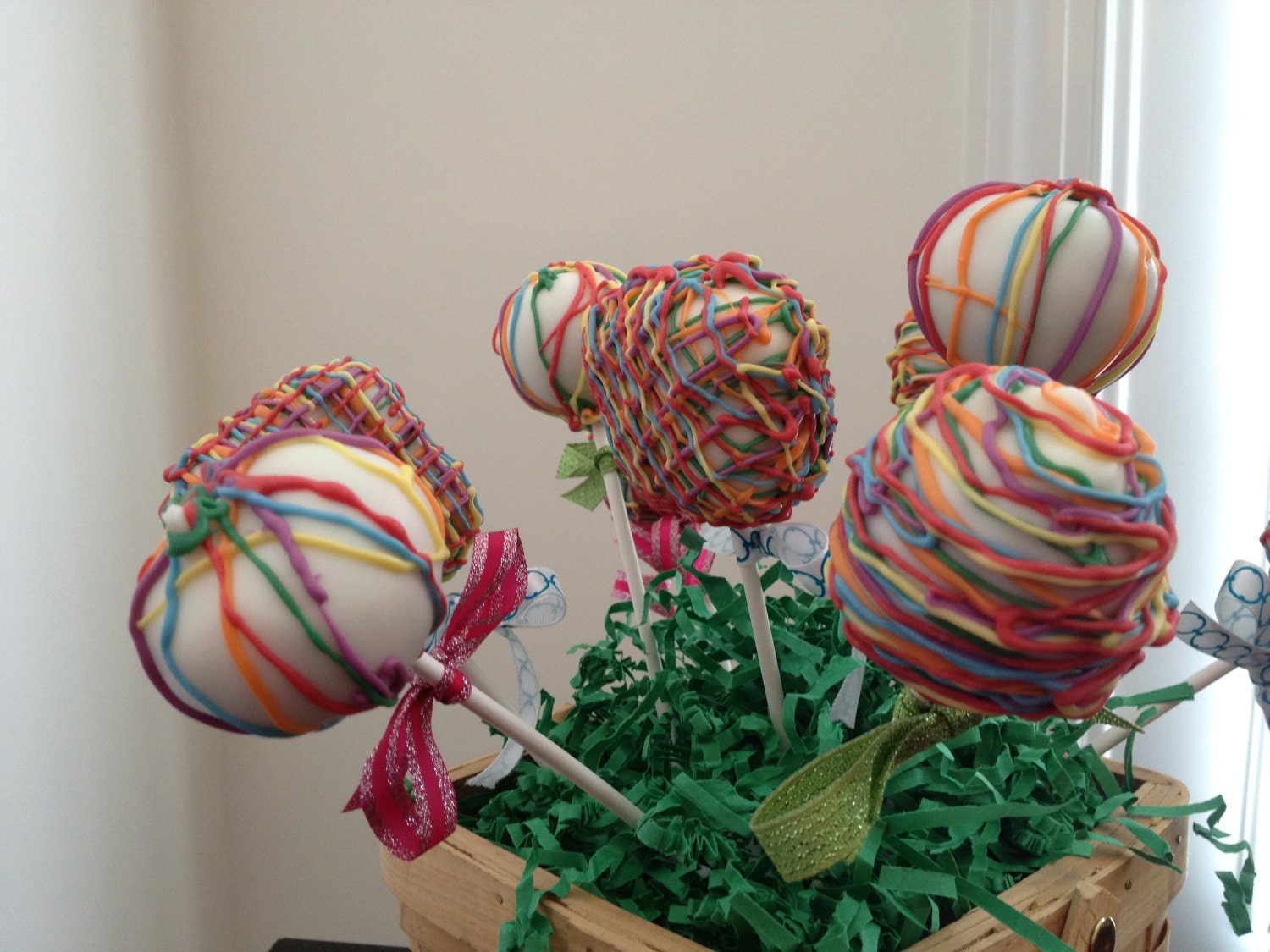 Rainbow Cake Pops