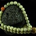 Yoga Bracelet - Wrist Mala - 27 Bead Japa, Tiger Eye Shiva Lingam, Om Meditation, Rudraksha, Yoga Stretch Bracelet