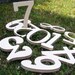 Unfinished Wooden Wall Unpainted Letters Numbers - ABC Wall- Mixed Fonts and Sizes- Room decor- Table numbers- IN STOCK