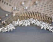 Crystal Bridal Hair Comb, Vintage Hair Comb, Wedding Hair Accessories - BrideShop