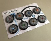 Button Set - Portal Cores