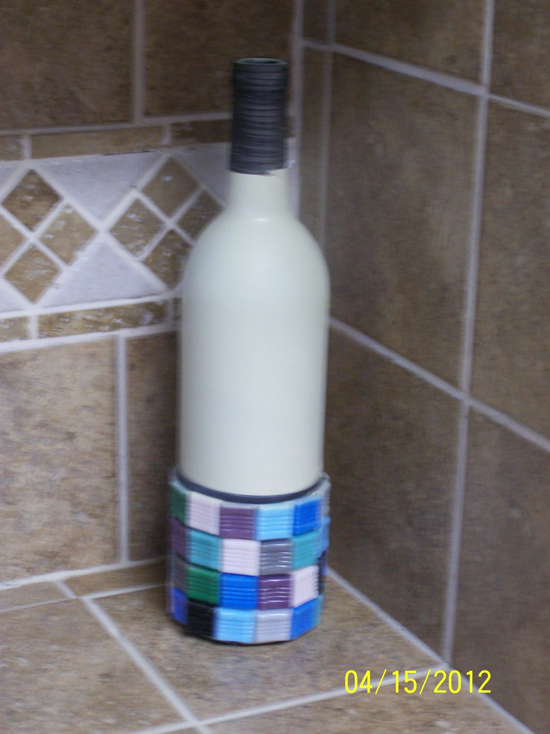 mosaic tile vase