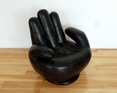 Vintage Kid's Hand Swivel Chair