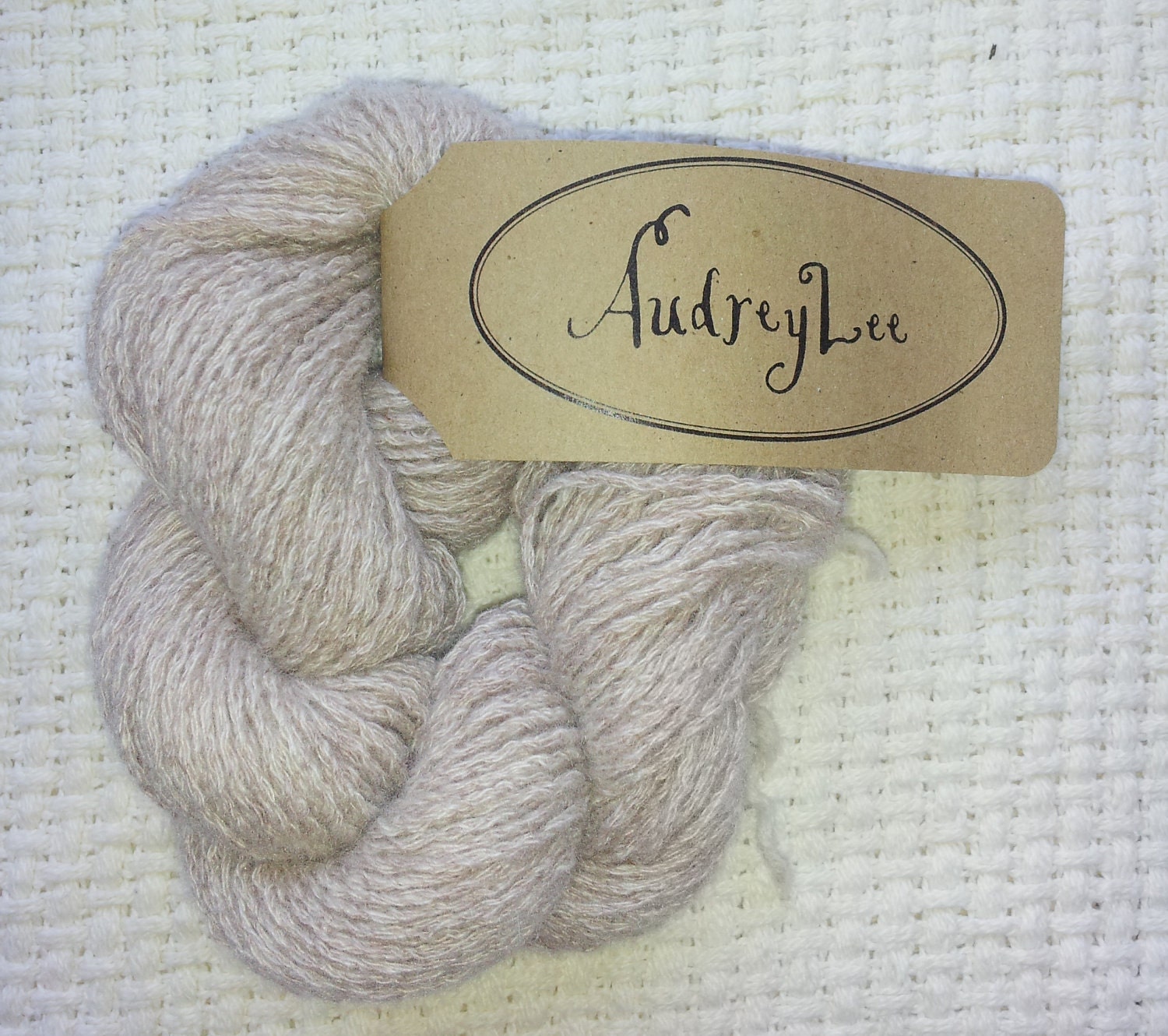 Reclaimed 100% Cashmere Fingering Weight Yarn, 30 grams