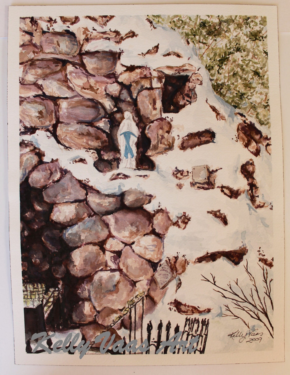 Snow Grotto, Notre Dame