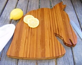 Bamboo Horse Head Cutting Board - Cheese Board - Serving Tray