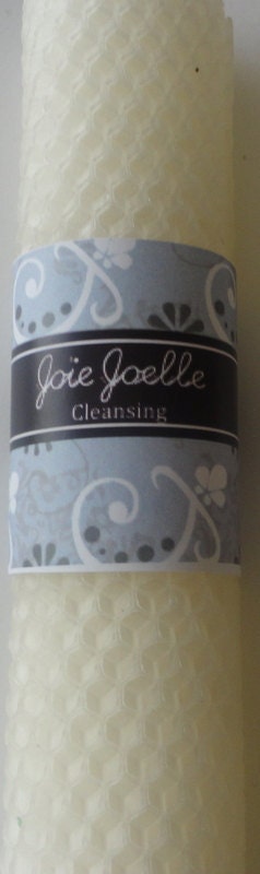 Cleansing Spell White Candle With Clearing oil, remove negativity, blockages, space clearing
