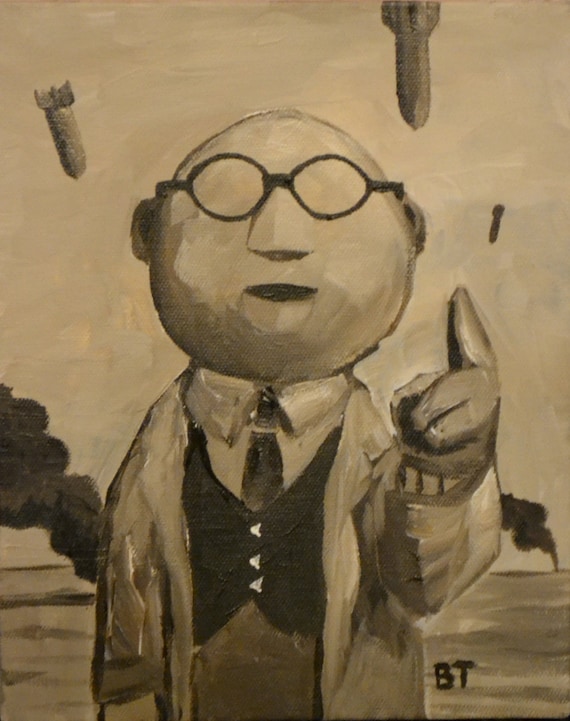 Bunsen Honeydew painting