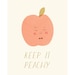 RESERVED FOR THISISFOUNDRY Art Print A3 - Keep It Peachy