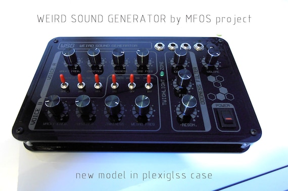 Weird Sound Generator synth, project by MFOS