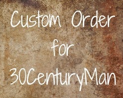 Custom Order for 30CenturyMan - 2 skeleton keys