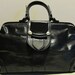 Fabulous vintage doctor's bag in black leather,  Italy
