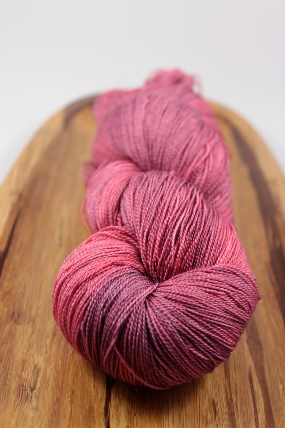 Stellar Lace - Venetian Rose, hand-dyed, 2-ply merino/silk 1085 yds