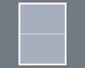Digital Template, Photo Collage Template, Photographers Template - 8.5 x 11 - No.7