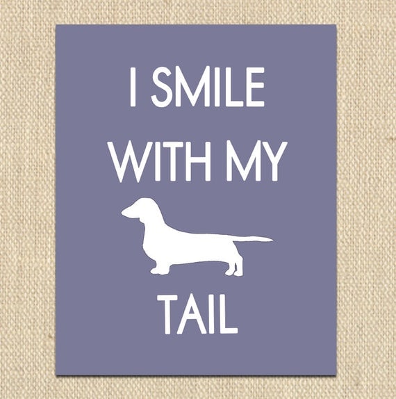 Printable Wall Art, 8x10, Doxie