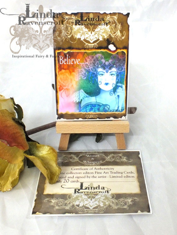 ACEO "BELIEVE" collectors art print
