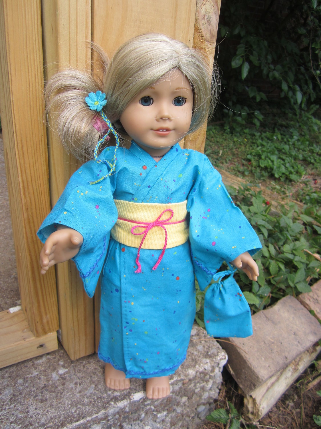 Doll Yukata/ Kimono Set