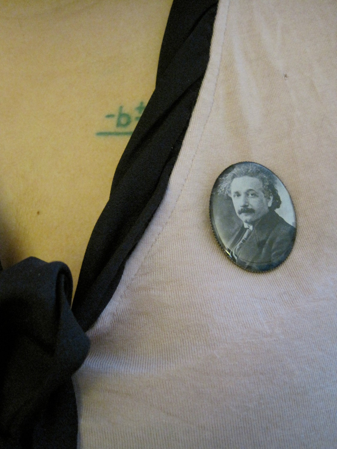 Albert Einstein Brooch