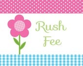 Rush Order Fee from DotsAndGingham
