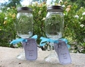 Set of 2 Mason Jar "Redneck" Wine Glasses