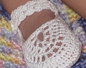 Crochet Pattern Mary Jane Booties for Baby Girl, PDF 12-004 INSTANT DOWNLOAD