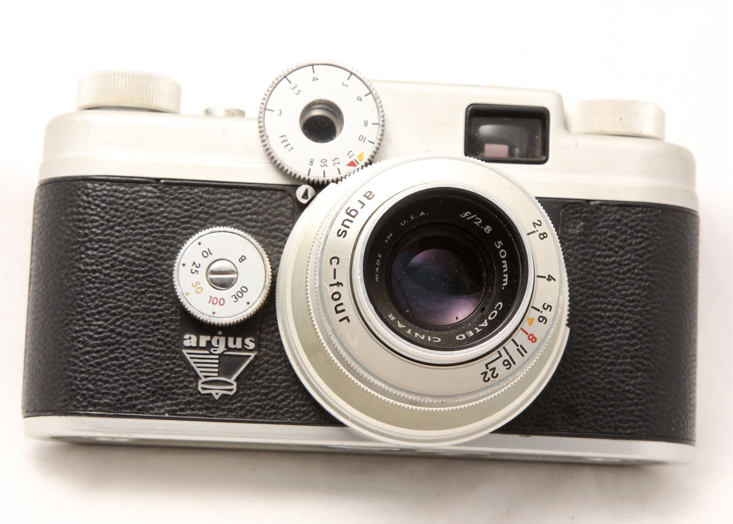 Argus C Four 35mm Camera 1950s Manly Camera