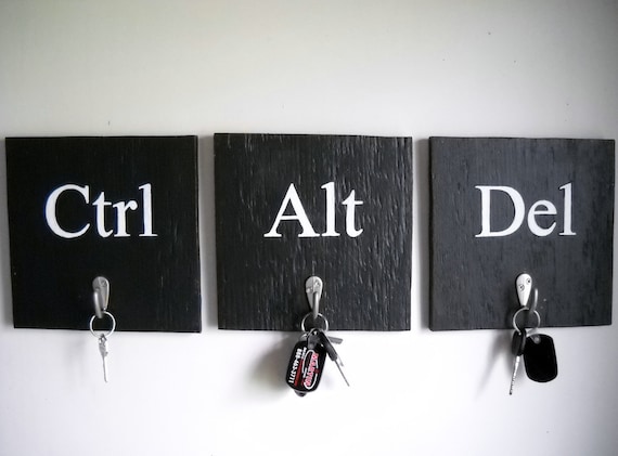Techie key hook Geekery key hook Kitsch