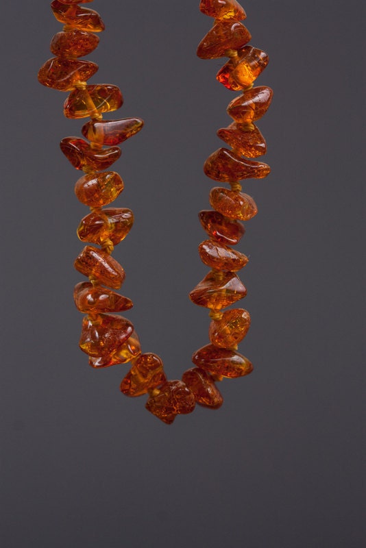 Baltic Amber teething necklace for baby.