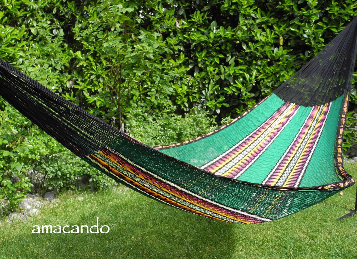 GREEN JUNGLE - Single Hammock