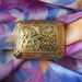Vintage Gold scarf holder