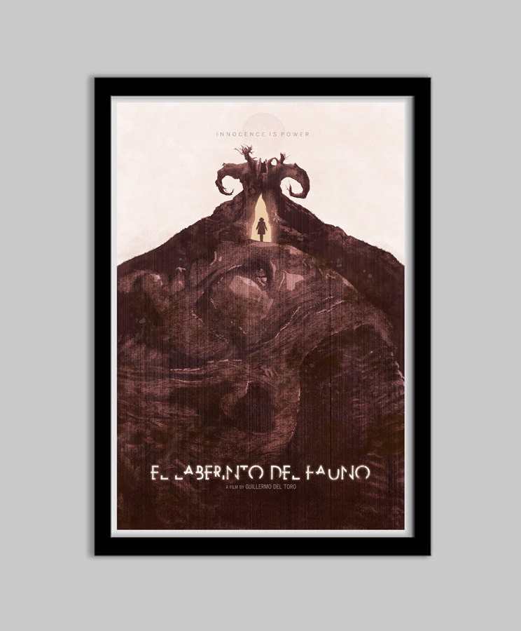 Pan's Labyrinth (El Laberinto Del Fauno) - 12x18 - Movie Poster - movie, film, poster, geek, spanish, alternative