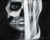 Mysterious Bones 12x18 Print.