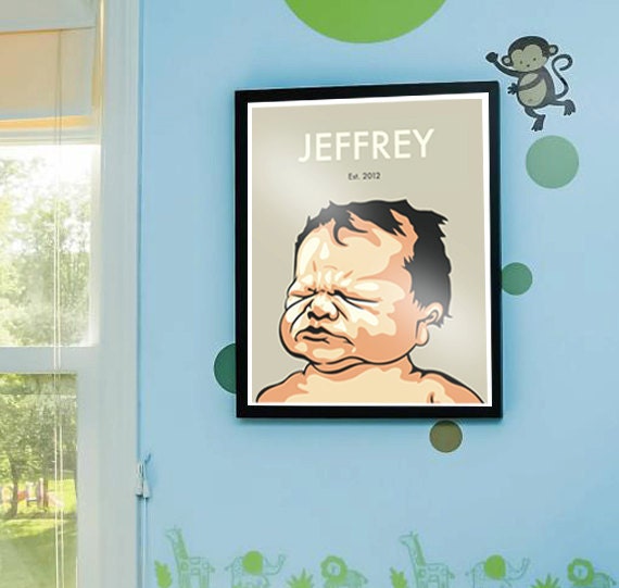 Custom Baby Portrait - Digital File