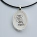 Resin Pendant Nurses are Angels (5166)