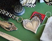 Spoon Necklace: "Monterey Heart" by Silver Spoon Jewelry
