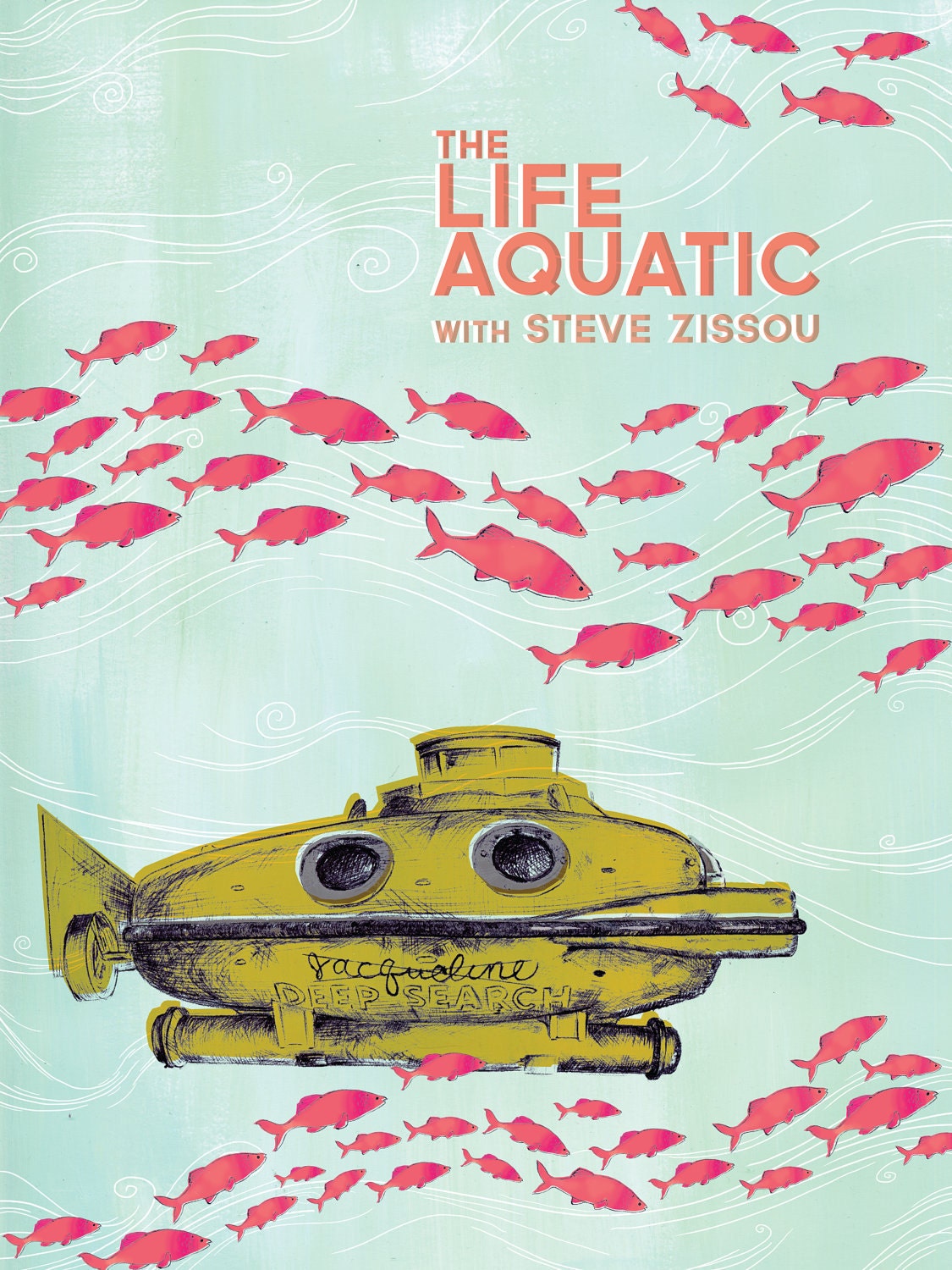The Life Aquatic poster - 11 x 15