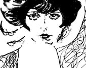 Clara Bow Art Print