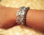 Silver Inu Tab Bracelet