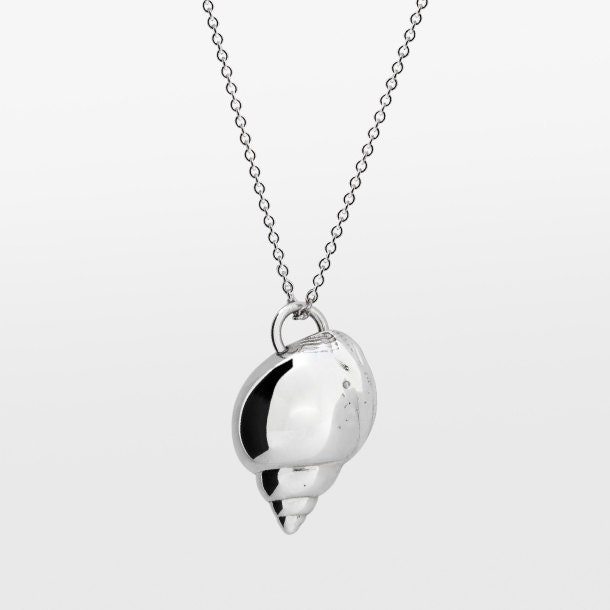 Samana Shell Necklace - Silver