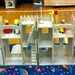 Castle Theater Set with Finger Puppets, Flag, flag pole, dragon and dungeon.