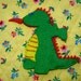 Castle Theater Set with Finger Puppets, Flag, flag pole, dragon and dungeon.