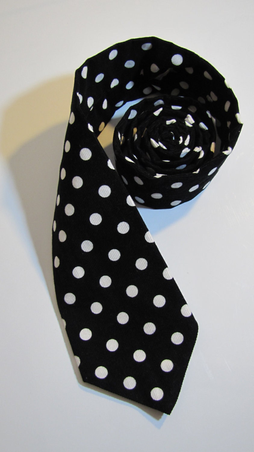 Before Color TV - Unique Corduroy Men's Necktie