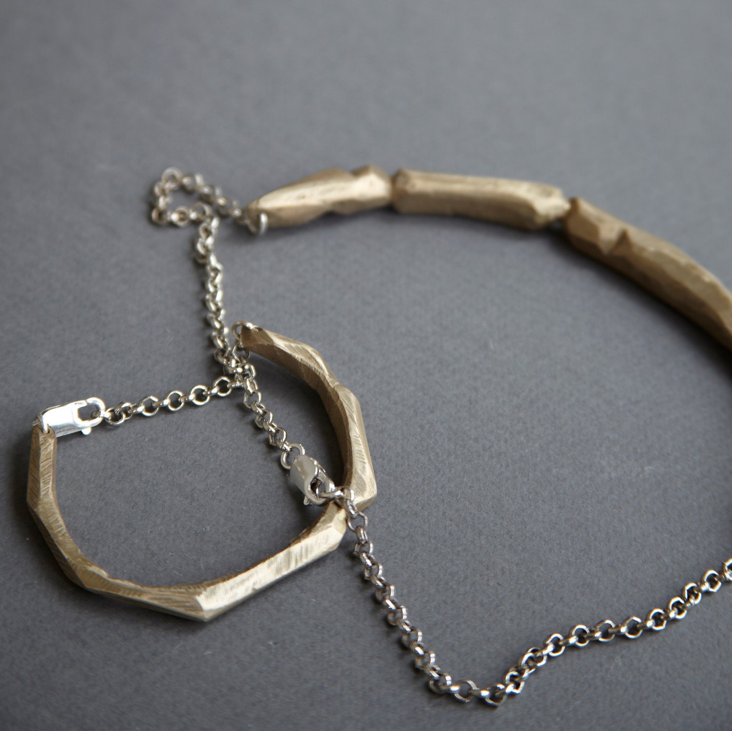 Faceted Branch Necklace