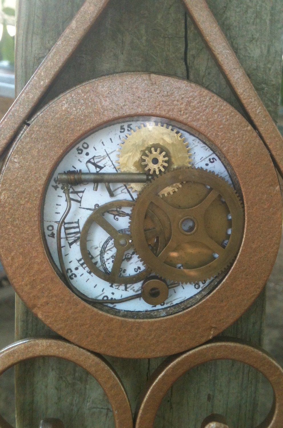 Clockwork Steampunk Wall Sconce